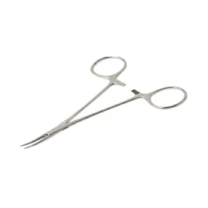 Pince hémostatique Halstead usage unique moustique courbée stérile lot de 10 pièces