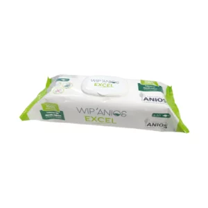 Lingettes wip'anios excel désinfectantes de surfaces médical à bas niveau