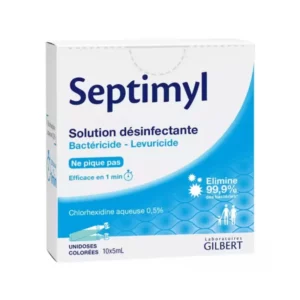 Chlorhexidine Septimyl 0,5 % désinfection cutanée