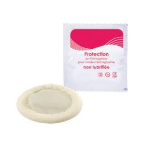 protection sonde endocavitaire ECHO COVER sans latex, non stérile, en boîte de 100 unités