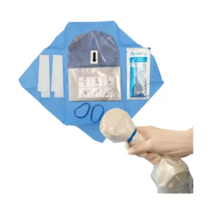 Protection de sonde d'échographie KRYSTAL superficielle en polyuréthane avec gel adhésif intégré Boite de 20 kits