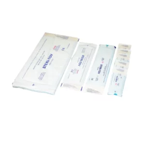 Sachet de stérilisation autocolant
