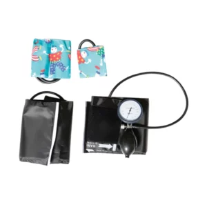 Tensiomètre mécanique à manopoire + 4 brassards et pochette de rangement