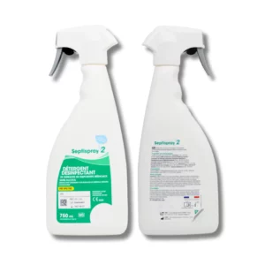 Spray désinfectant SEPTISPRAY 2 Solutions sans alcool pour la désinfection des sondes médicales