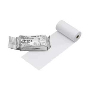 Papier thermique SONY UPP-84S pour impression échographique noir & blanc A7, carton de 10 rouleaux