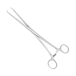 Pince de Pozzi ultra-fine droite stérile en acier inoxydable 255 mm